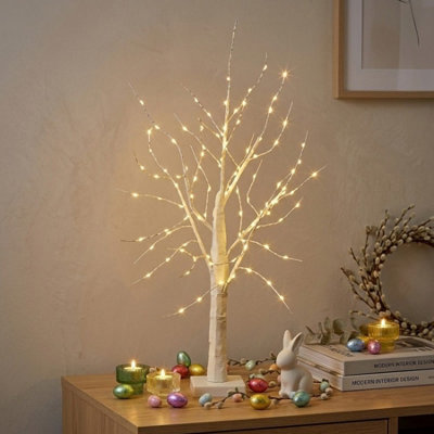 Garden Greatness 108 Led Springtime Easter Birch Tree from B&Q