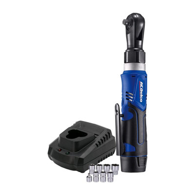 ACDelco Tools Acdelco Arw1209-Ps G12 12V Li-Ion 3/8" Cordless Ratchet Wrench Kit + Socket Set from B&Q