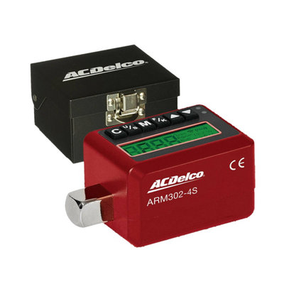 ACDelco Tools Acdelco Arm302-4S 1/2" Digital Torque Adapter 17-340Nm Iso 6789 Calibrated from B&Q