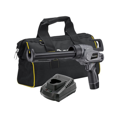 Durofix Rz1230-Pmg G12 12V Li-Ion Brushless Caulking/silicone Gun Kit from B&Q