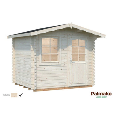 B&Q -  Emma 4.6M²2.6M X 2.2M28mm Wall Logs