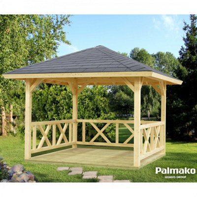 B&Q -  Betty 9.0M²3.0M X 3.0M120 X 120 Wall Logs