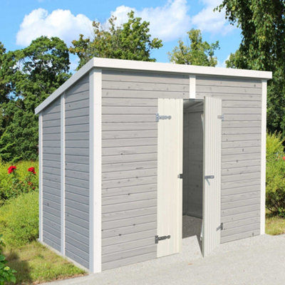 B&Q -  Leif 4.5M² Shed273Cm X 170Cm16mm Wall Logs