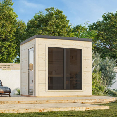 B&Q -  Grace Sauna 5.3M²2.50M X 2.30M56mm Wall Logs