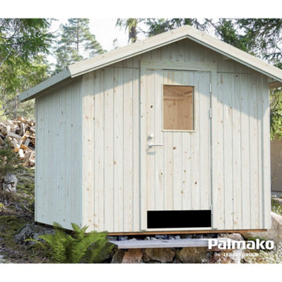Palmako Lucas 5.4M² Shed233Cm X 239Cm16mm Wall Logs