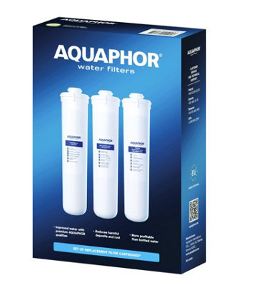 Aquaphor Ro-202S Replacement Filter Pack : K1 / K2 / K7Bm (Without Ro-100S Membrane : Sold Separately) from B&Q