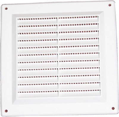 White Air Vent Grille 150mm X 150mm from B&Q
