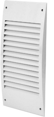 White Air Vent Grille 144mm X 306mm from B&Q