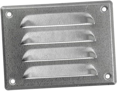 Galvanised Steel Air Vent Grille 140mm X 105mm With Fly Screen from B&Q