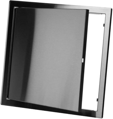 Stainless Steel Access Panel 300mm X 300mm from B&Q