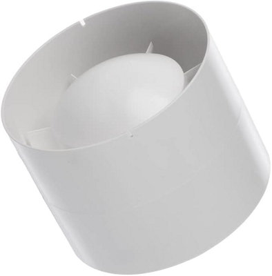 Inline Extractor Fan 100mm / 4" With Timer / Duct Exhaust Hose Pipe Ventilator from B&Q