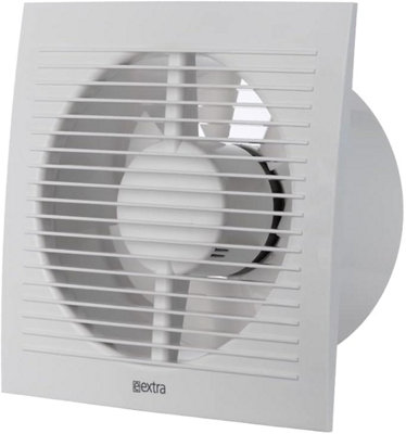 Bathroom Extractor Fan 150mm With Timer And Humidity Sensor from B&Q