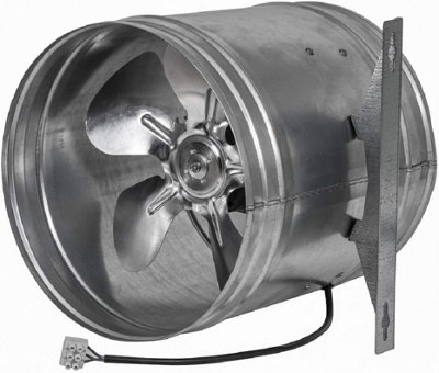 Metal Inline Extractor Fan 315mm / 12.4" With Fitting Bracket from B&Q