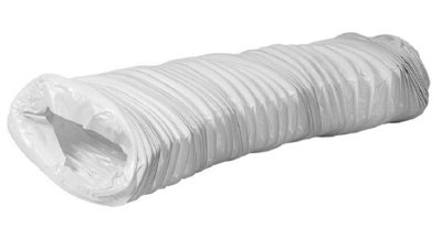 Flexible Rectangular Hose 110mm X 55mm Flexi Ducting Pipe Tumble Dryer Extractor from B&Q