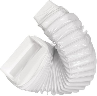 Pvc Flexible Flat Duct Channel With Connectors 55mm X 110mm / 0.5mm from B&Q
