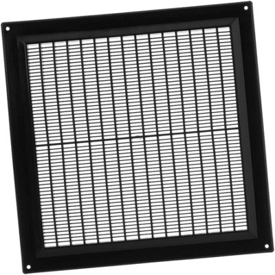 Black Air Vent Grille 250mm X 250mm from B&Q