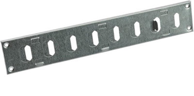 Galvanised Steel Air Vent Grille 300mm X 50mm With Shutter from B&Q