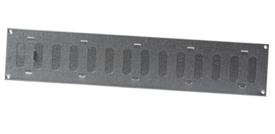 Galvanised Steel Air Vent Grille 500mm X 100mm With Shutter Flat Duct Cover from B&Q