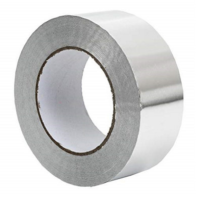  - Soft Conformable Aluminium Self-Adhesive Foil Tape 50mm X 50mm