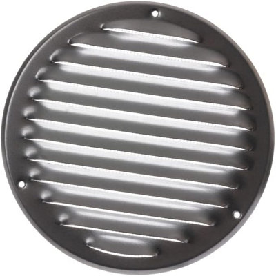 Galvanised Steel Round Air Vent Grille 160mm / 199mm With Fly Screen from B&Q