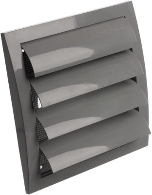 Satin Duct Gravity Flaps 190mm X 190mm / 125mm from B&Q