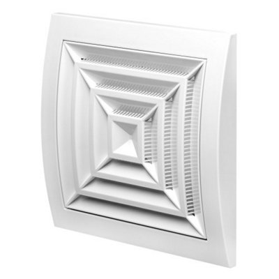 Air Ventilation Grill 190mm X 190mm / 150mm from B&Q