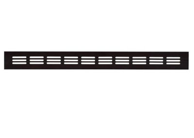 Brown Aluminium Air Vent Grille 40mm X 500mm from B&Q