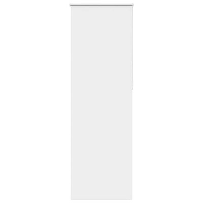 Berkfield Roller Blind Blackout White 75X210 Cm Fabric Width 70.7 Cm Polyester from B&Q
