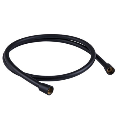 B&Q -  Rubineta 150Cm Pvc Anti-Twist Shower HoseBlack