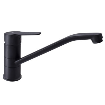 Hommix Rubineta Uno-20 Black Kitchen Faucet from B&Q