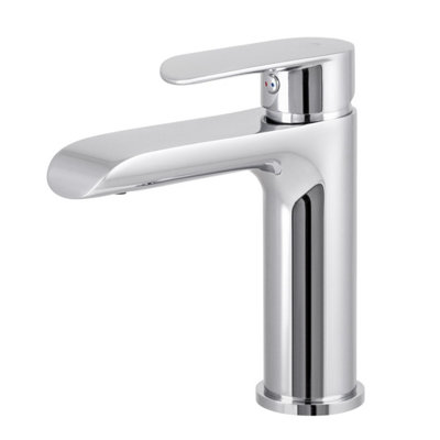 Hommix Rubineta Ultra-18-N Chrome Basin Tap from B&Q