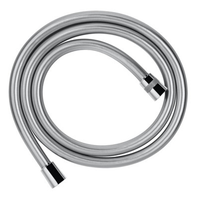 B&Q -  Rubineta 150Cm Pvc Anti-Twist Shower HoseSilver