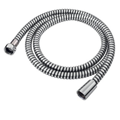 B&Q -  Rubineta 150Cm Biflex Black & Chrome Shower Hose