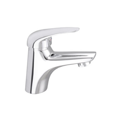 Hommix Rubineta Kapri-18 Bathroom Chrome Basin Tap from B&Q