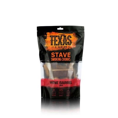 Texas Club Wine Barrel Smoking Chunks500G. from B&Q
