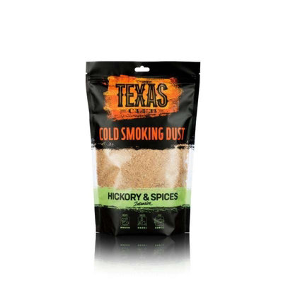 TEXAS CLUB Exas Club Hickory & Spices Dust500GElevate Your Cold Smoking Experience With Abundant Aromas And Expressive Flavors from B&Q