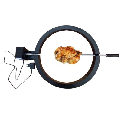 Kamado Bono Grande Skewer (Rotisserie)23'' Electric Rotating Grill Accessory from B&Q