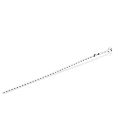 Texas Club Stainless Steel Skewer 75Cm  Elevate Your Grilling Experience With Precision And Durability from B&Q