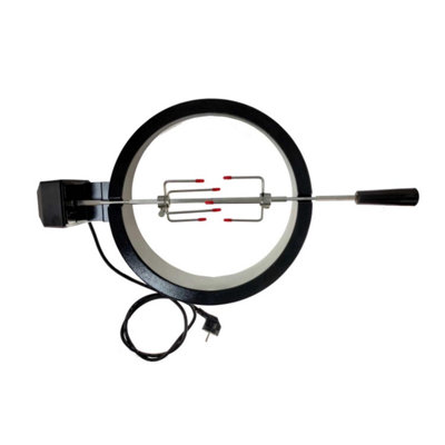Kamado Bono Minimo Skewer Rotisserie Electric Rotating Spit For 15 Inch Grill For Chicken Kebab And Large Meat Cuts from B&Q
