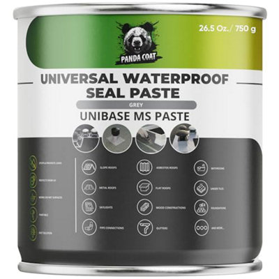 Waterproof Sealant Grey Paste All-Purpose Leak Sealer For RoofsGuttersBathrooms & Outdoor Joints Stop & Repair Cracks Strong from B&Q