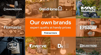 Our own brands. Expert quality at handy prices. Click to find out more.