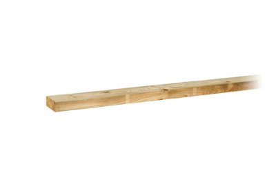 47mm x 75mm Sawn Treated Timber (3x2) 3m - Pack of 40