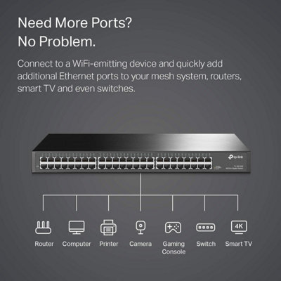 48 port Gigabit Switch 19-inch rack-mount