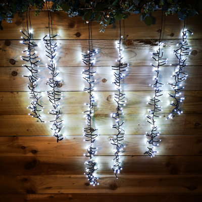 480 Cool White LED Outdoor Fairy Lights Tree Cascade Garden Christmas