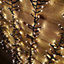 480 Warm White LED Outdoor Fairy Lights Tree Cascade Garden Christmas Decoration
