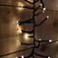 480 Warm White LED Outdoor Fairy Lights Tree Cascade Snowing Christmas Decoration
