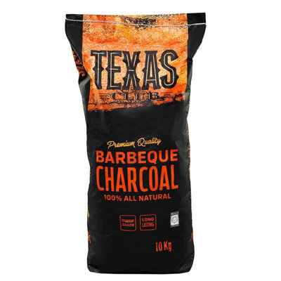 Bbq Charcoal Texas Club10 Kg. Lumpwood from B&Q