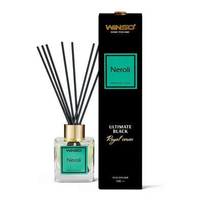 Winso Reed Diffuser 100Ml Winso Perfume Premium Neroli Scent Ultimate Black from B&Q