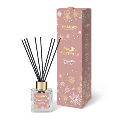Winso Reed Diffuser Cinamon Melody Scent Christmas Magic Moments 100Ml from B&Q