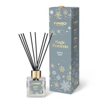 Winso Reed Diffuser Apple Tart Scent Christmas Magic Moments Home Perfume 100Ml from B&Q